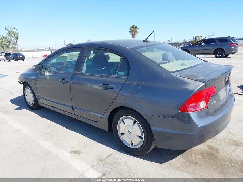 2008 HONDA CIVIC HYBRID auction photo 3