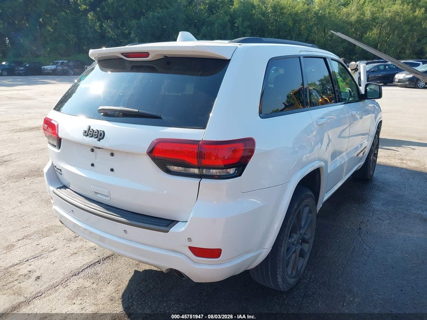Vin: 1c4rjfbg5hc613727, lot: 46250669, jeep grand cherokee limited 75th anniversary edition 4x4 20174