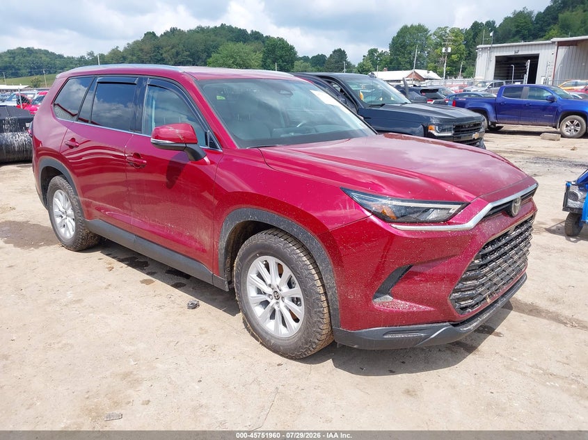 Vin: 5tdacab55ss033733, lot: 46250682, toyota grand highlander hybrid xle 2025 img_1