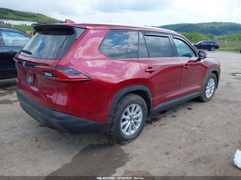 Vin: 5tdacab55ss033733, lot: 46250682, toyota grand highlander hybrid xle 20254