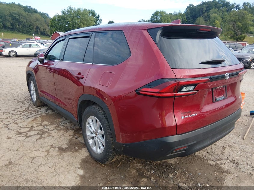 2025 TOYOTA GRAND HIGHLANDER auction photo 3