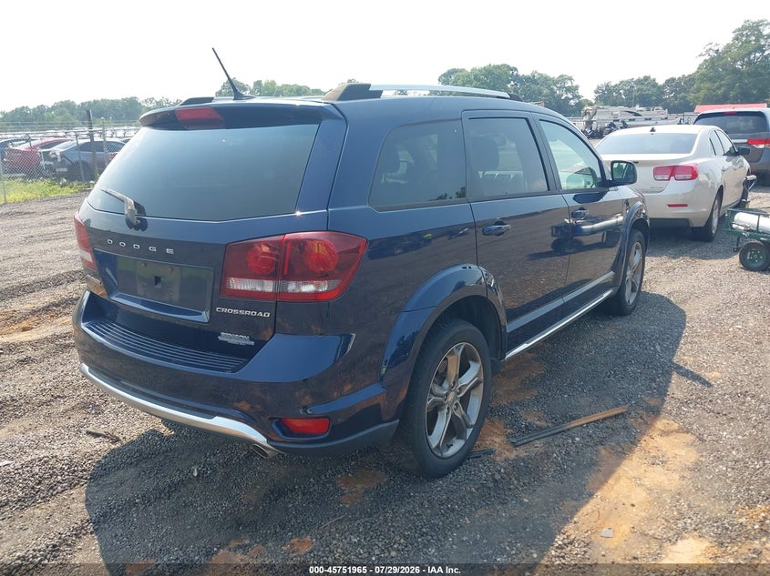 Vin: 3c4pdcgg8ht705537, lot: 46250687, dodge journey crossroad plus 20174