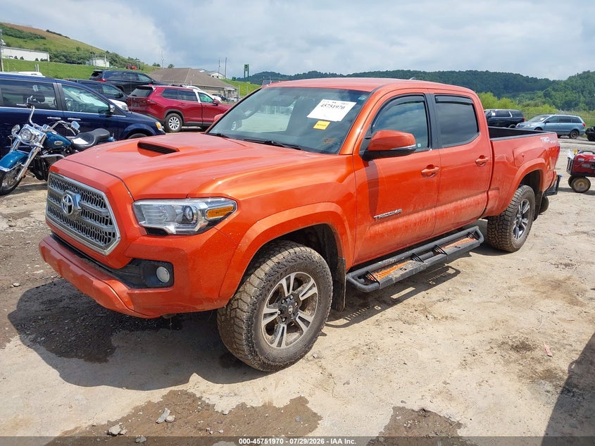 2017 Toyota Tacoma Trd Off Road/Trd Sport, Затопление, IAAI, VIN 5TFDZ5BN5HX018199 — фото 2