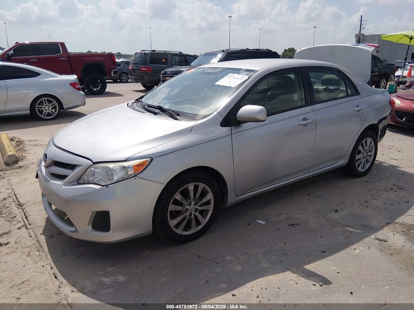 Vin: jtdbu4ee5b9129410, lot: 46250694, toyota corolla le 20112