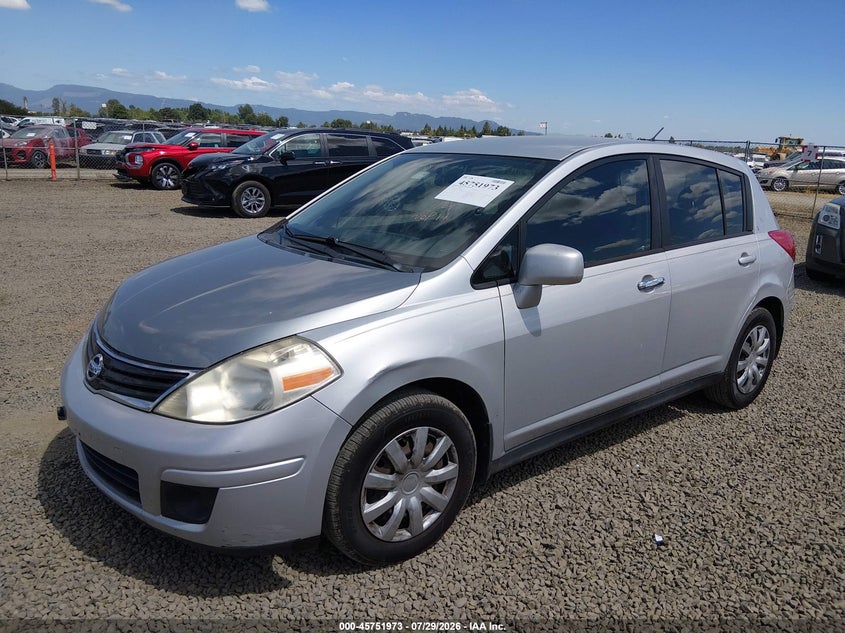 2009 Nissan Versa, Rear, IAAI, VIN 3N1BC13E39L352862 — photo 2