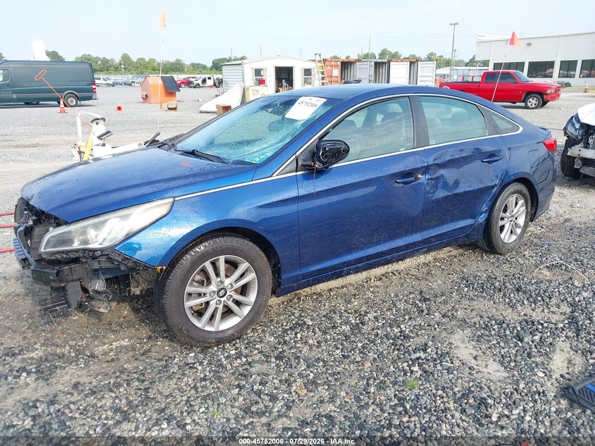 Vin: 5npe24af7hh565872, lot: 46250728, hyundai sonata se 20172