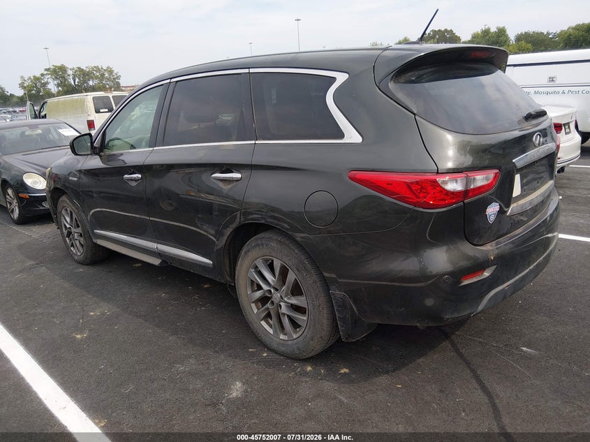 2014 INFINITI QX60 HYBRID auction photo 3