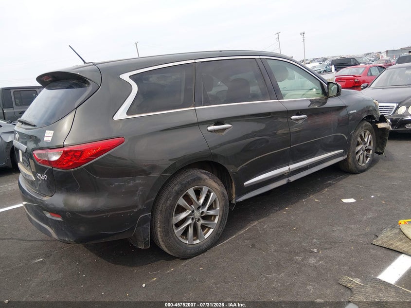 2014 INFINITI QX60 HYBRID auction photo 4