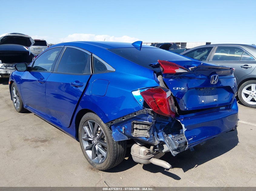 Vin: jhmfc1f37kx006220, lot: 46250735, honda civic ex 20193