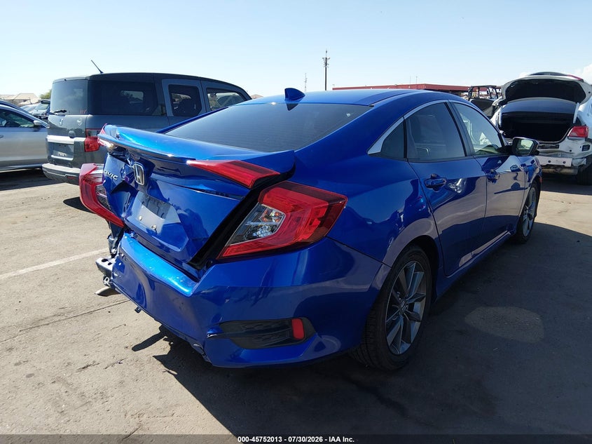 Vin: jhmfc1f37kx006220, lot: 46250735, honda civic ex 20194