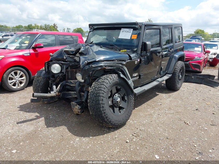 Vin: 1j4ba5h10bl592737, lot: 46250736, jeep wrangler unlimited sahara 20112