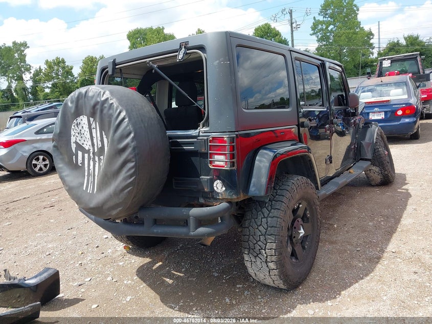 Vin: 1j4ba5h10bl592737, lot: 46250736, jeep wrangler unlimited sahara 20114