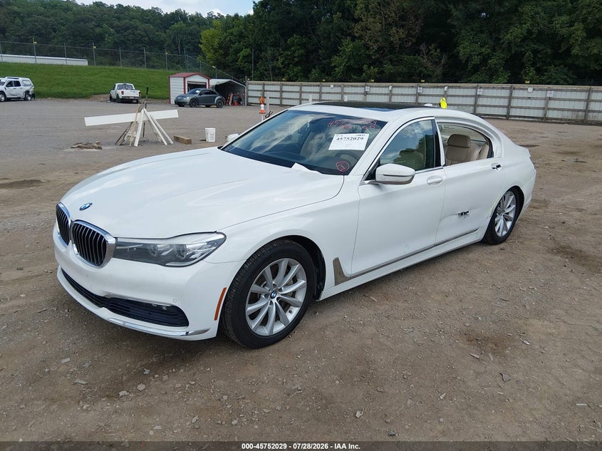 2017 BMW 740I auction photo 2