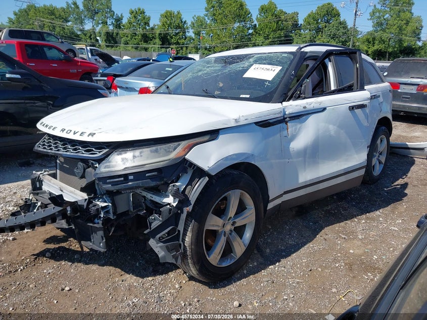 Vin: salyb2rx7ja736155, lot: 46250756, land rover range rover velar p250 s 20182