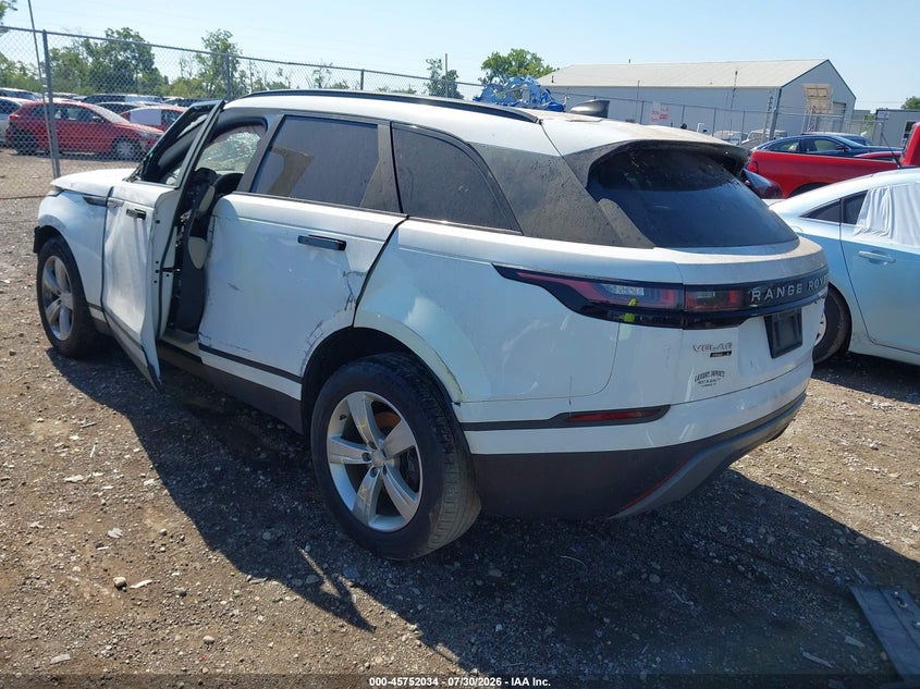 Vin: salyb2rx7ja736155, lot: 46250756, land rover range rover velar p250 s 20183