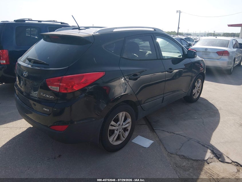 Vin: km8jucac8au081936, lot: 46250768, hyundai tucson gls 20104