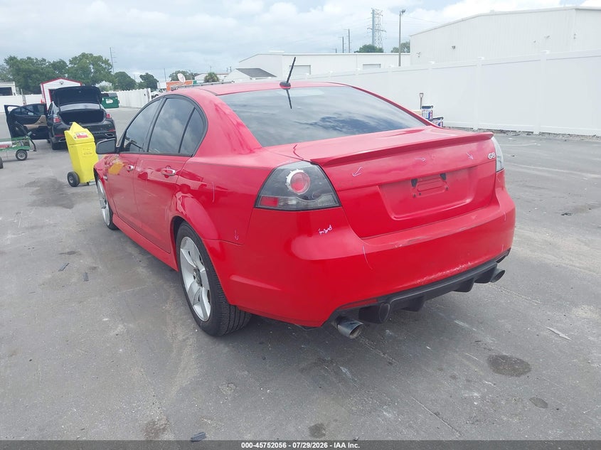 2009 PONTIAC G8 auction photo 3