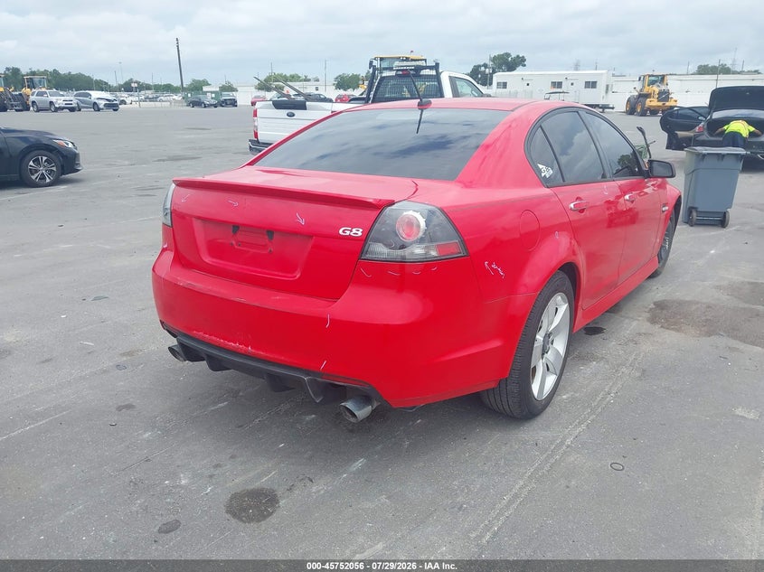 2009 PONTIAC G8 auction photo 4