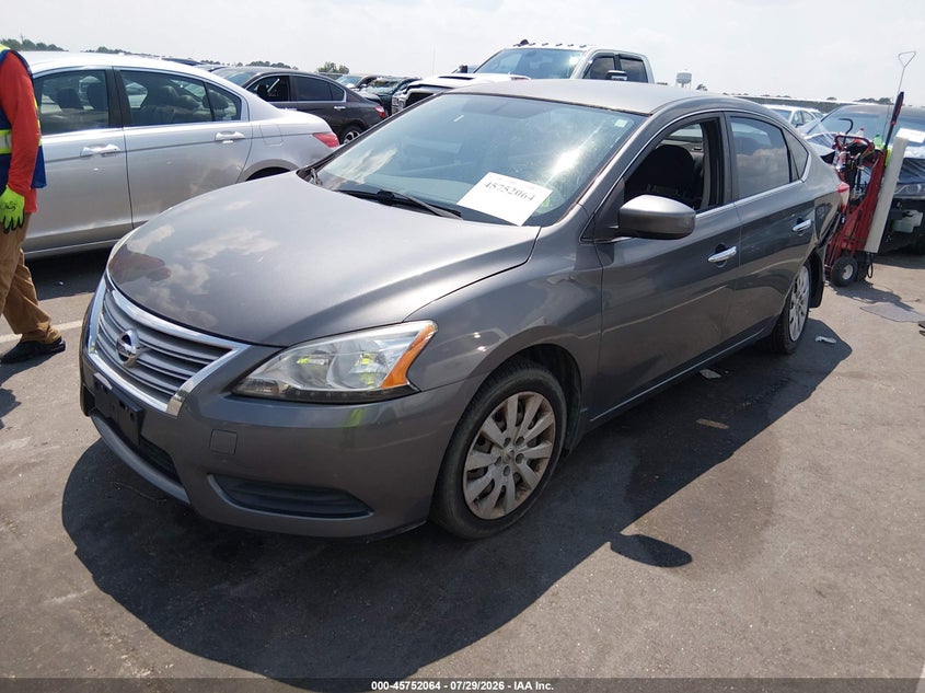 2015 NISSAN SENTRA auction photo 2