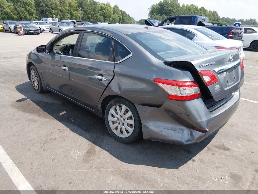 2015 NISSAN SENTRA auction photo 3