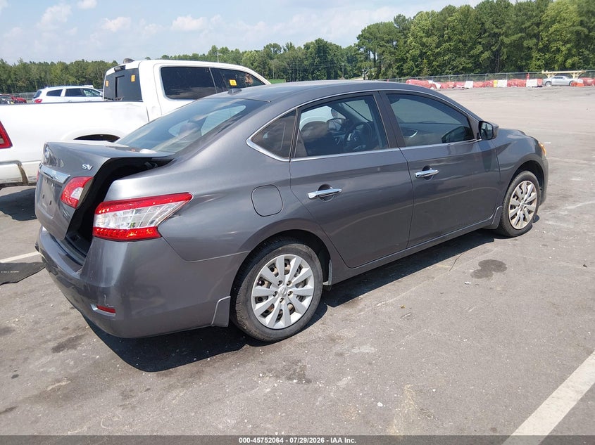 2015 NISSAN SENTRA auction photo 4