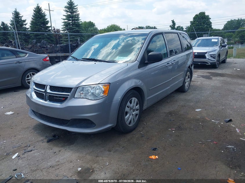 Vin: 2c4rdgbg3fr614408, lot: 46250792, dodge grand caravan se 20152
