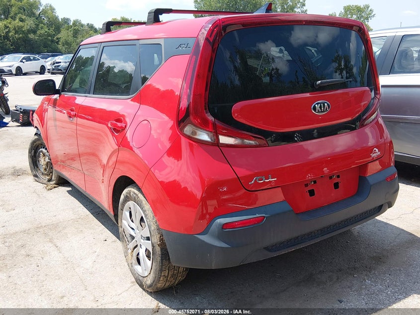 Vin: kndj23au8l7721275, lot: 46250793, kia soul lx 20203