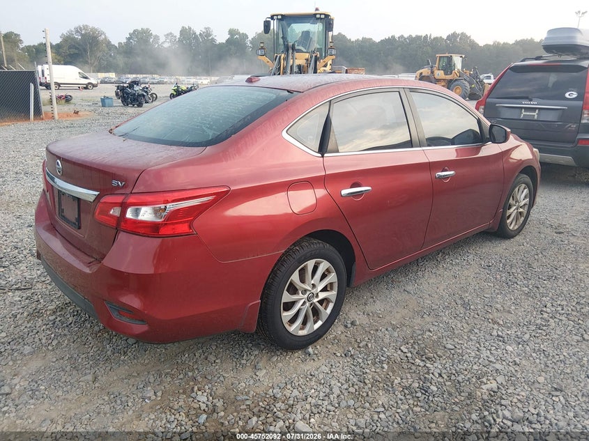 Vin: 3n1ab7ap6gy283736, lot: 46250814, nissan sentra sv 20164