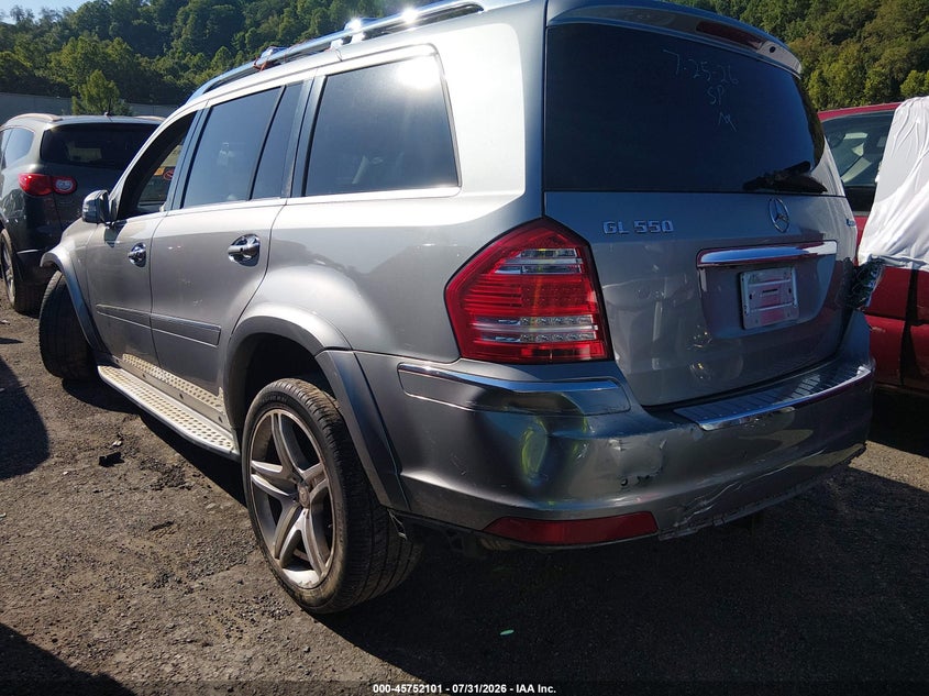 Vin: 4jgbf8ge6ca778045, lot: 46250823, mercedes-benz gl 550 4matic 20123