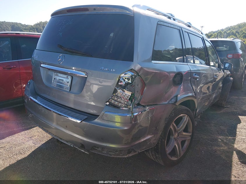 Vin: 4jgbf8ge6ca778045, lot: 46250823, mercedes-benz gl 550 4matic 20124