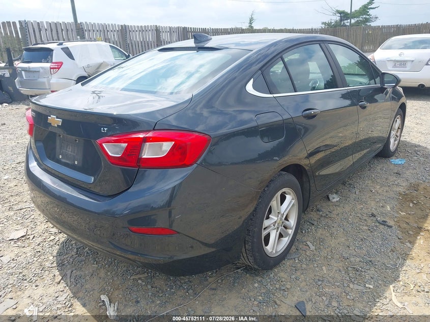 Vin: 1g1be5sm4j7160424, lot: 46250833, chevrolet cruze lt auto 20184