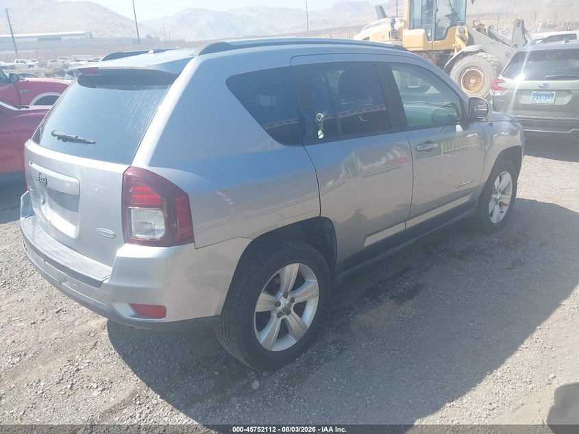 Vin: 1c4njdeb6gd780948, lot: 46250834, jeep compass latitude 20164