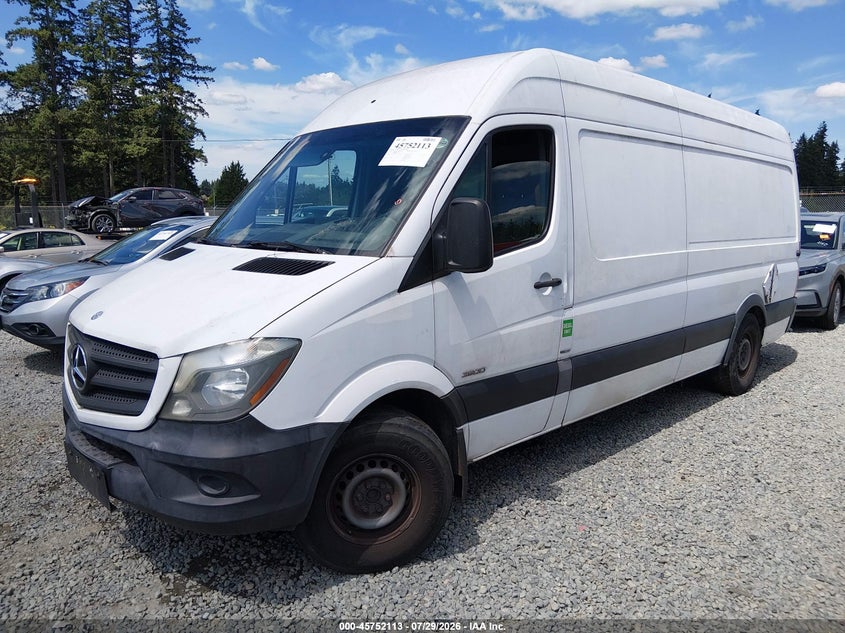 Vin: wd3pe8de9e5899174, lot: 46250835, mercedes-benz sprinter 2500 high roof 20142