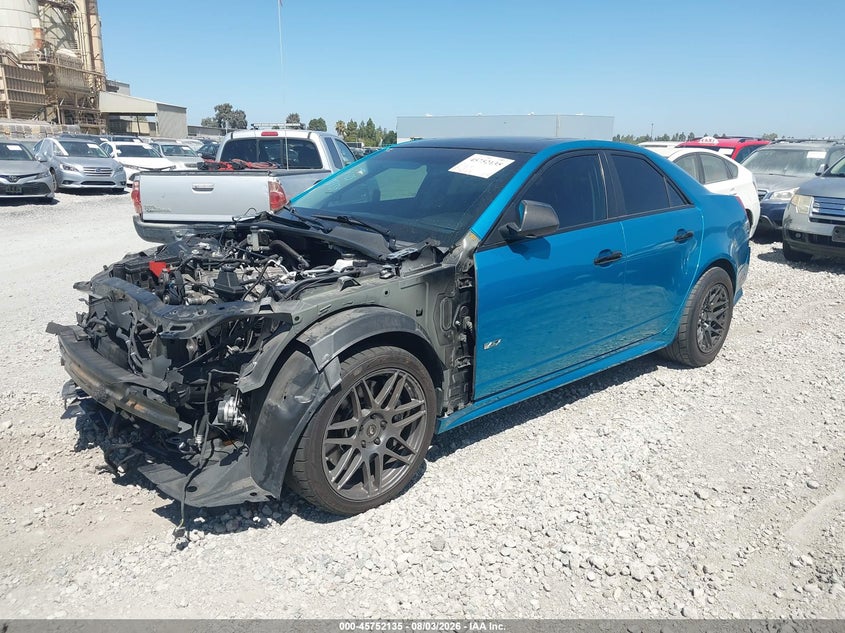 Vin: 1g6dv5ep4b0111372, lot: 46250857, cadillac cts-v 20112