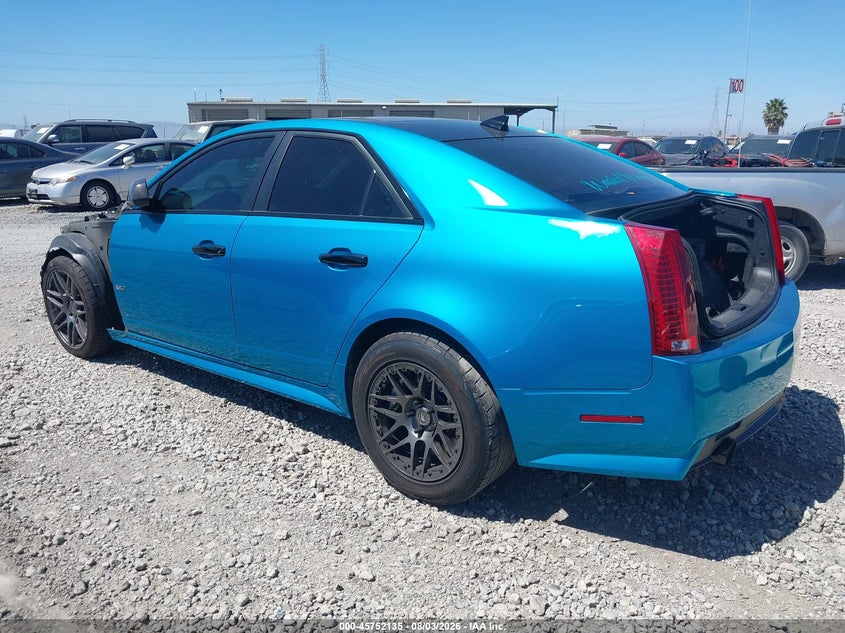 Vin: 1g6dv5ep4b0111372, lot: 46250857, cadillac cts-v 20113