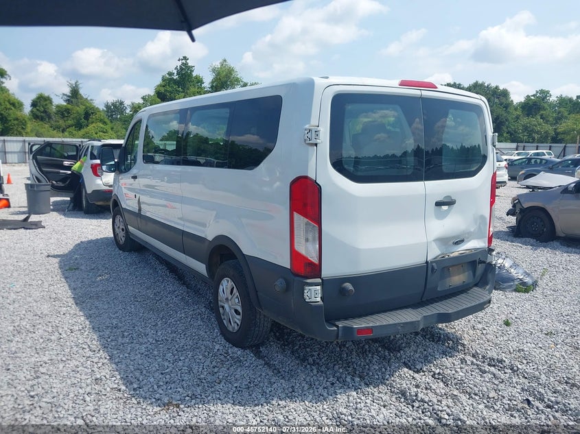 Vin: 1fbzx2ym5gka45685, lot: 46250862, ford transit-350 xlt 20163