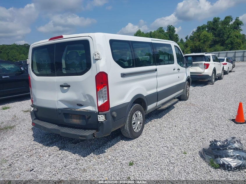 Vin: 1fbzx2ym5gka45685, lot: 46250862, ford transit-350 xlt 20164