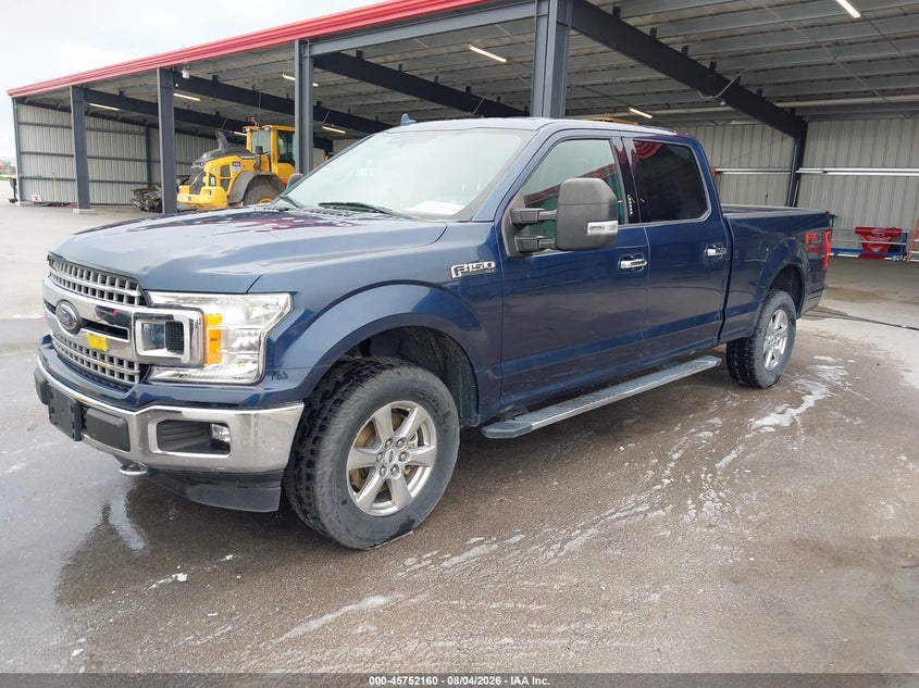 Vin: 1ftfw1e59jfc63234, lot: 46250882, ford f-150 xlt 20182