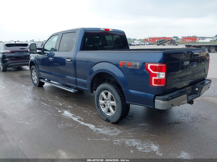 Vin: 1ftfw1e59jfc63234, lot: 46250882, ford f-150 xlt 20183