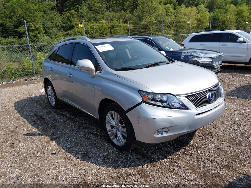 2011 LEXUS RX 450H auction photo 1