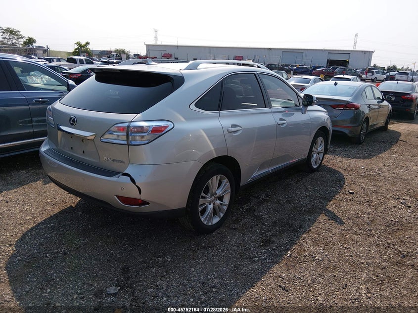 2011 LEXUS RX 450H auction photo 4