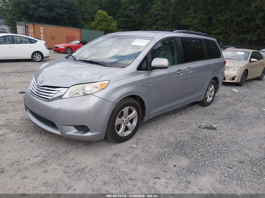 Vin: 5tdkk3dc0fs629899, lot: 46250902, toyota sienna le 8 passenger 20152