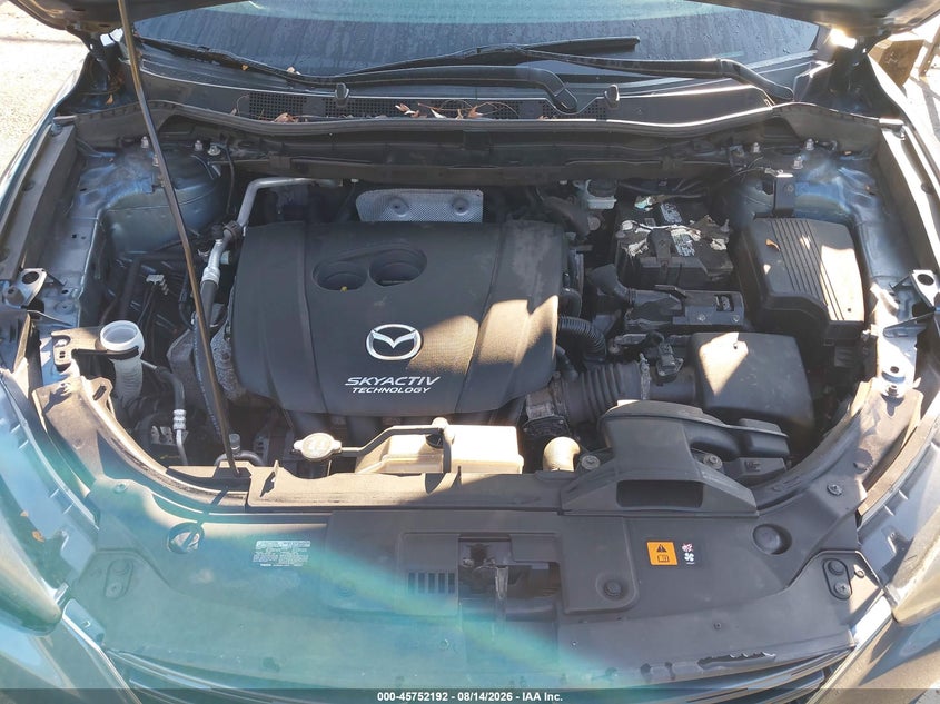 2016 MAZDA CX-5 SPORT UTILITY VEHICLE 2.5L I-4 DI, DOHC, VVT, 184HP
