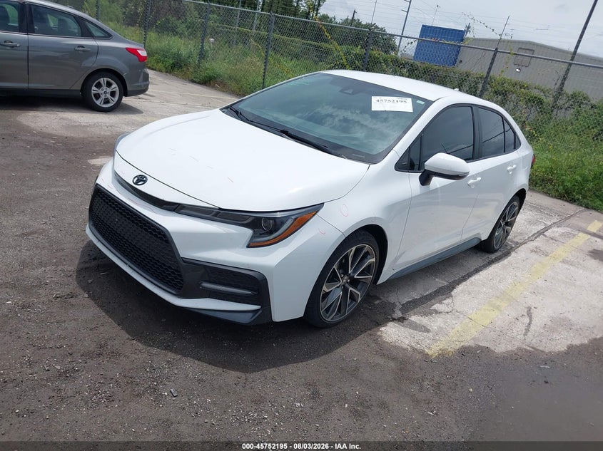 2022 Toyota Corolla, Right Rear, IAAI, VIN 5YFS4MCEXNP137598 — photo 2
