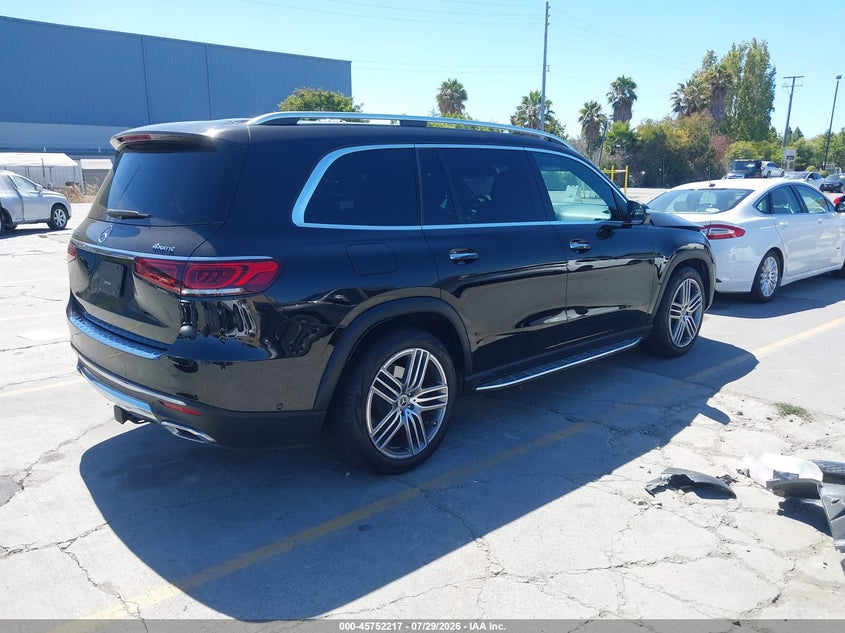 Vin: 4jgff5ke5na722107, lot: 46250939, mercedes-benz gls 450 4matic 20224