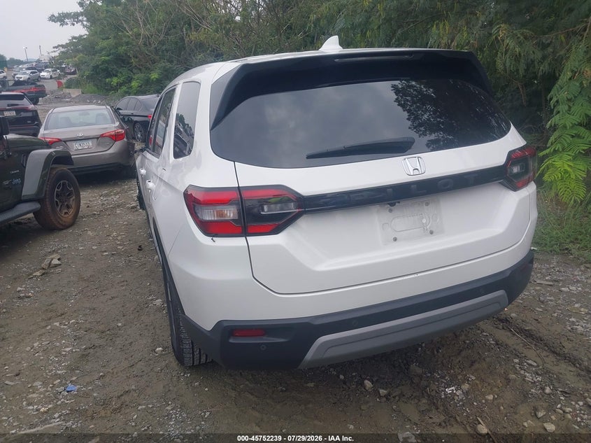 Vin: 5fnyg2h44sb013761, lot: 46250961, honda pilot ex-l 20253