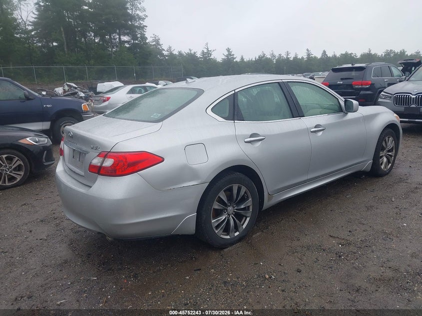 2012 INFINITI M37X auction photo 4