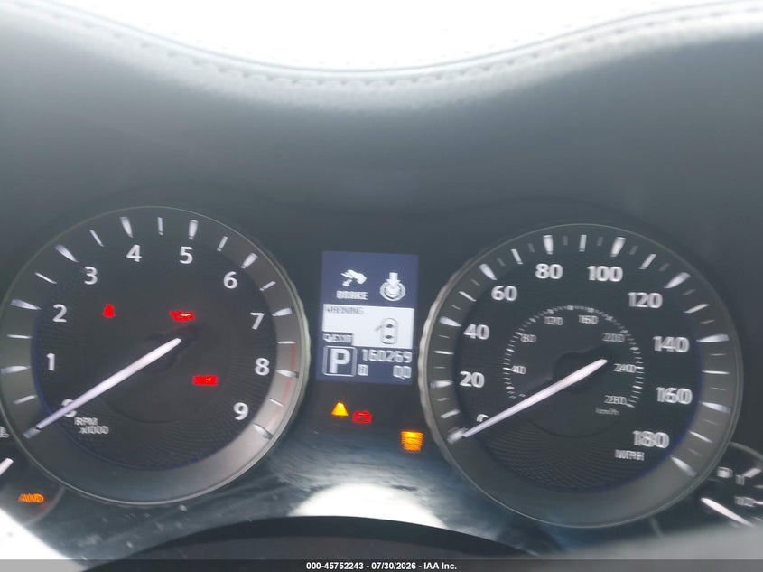 2012 INFINITI M37X auction photo 7