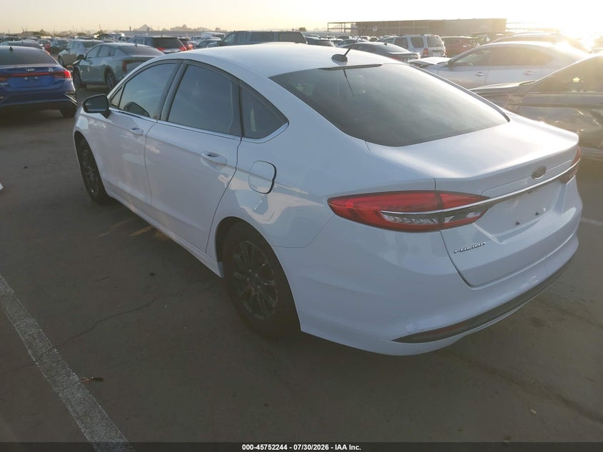 Vin: 3fa6p0g75hr180375, lot: 46250966, ford fusion s 20173