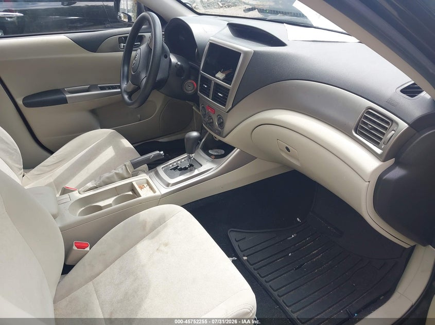 2010 SUBARU IMPREZA HATCHBACK 2.5L H-4 VVT, 170HP